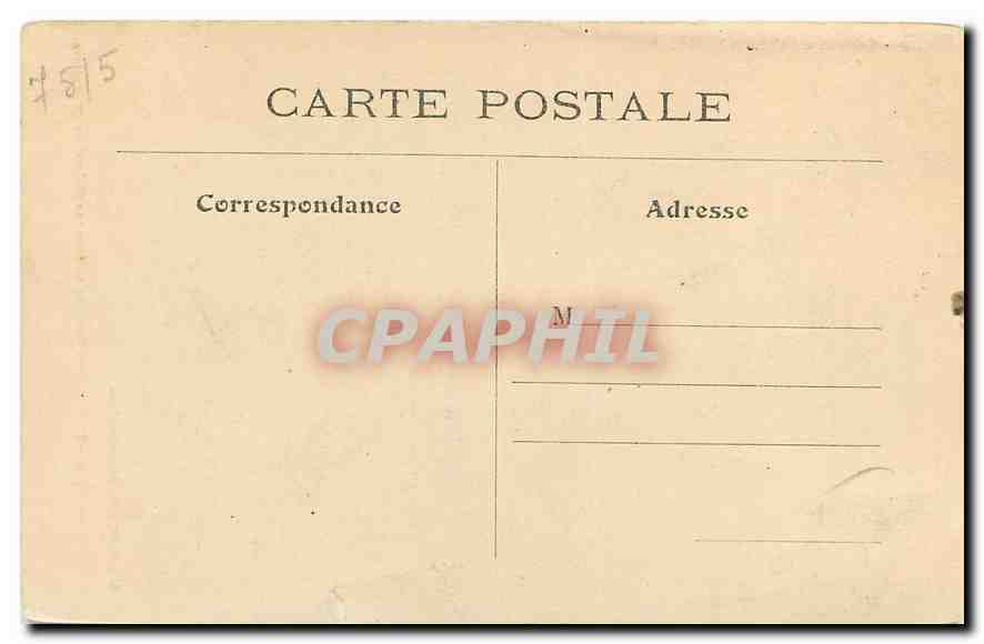 CPA Paris Historique Ancienne Porte du 21 de la Rue St Jacques  — Rückseite