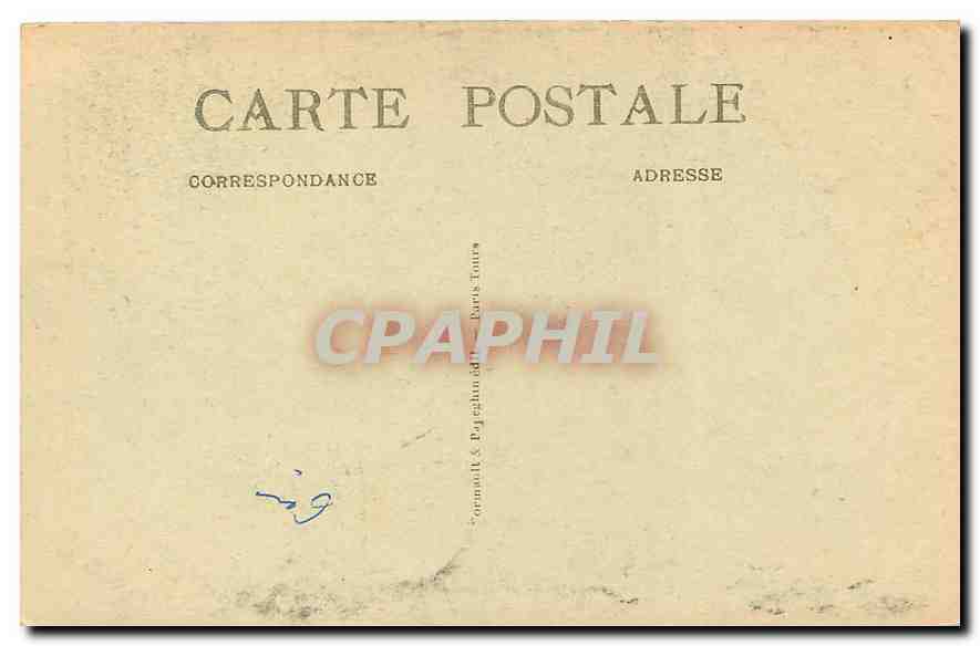 CPA Paris Chapelle du Couvent des Carmes  — Rückseite