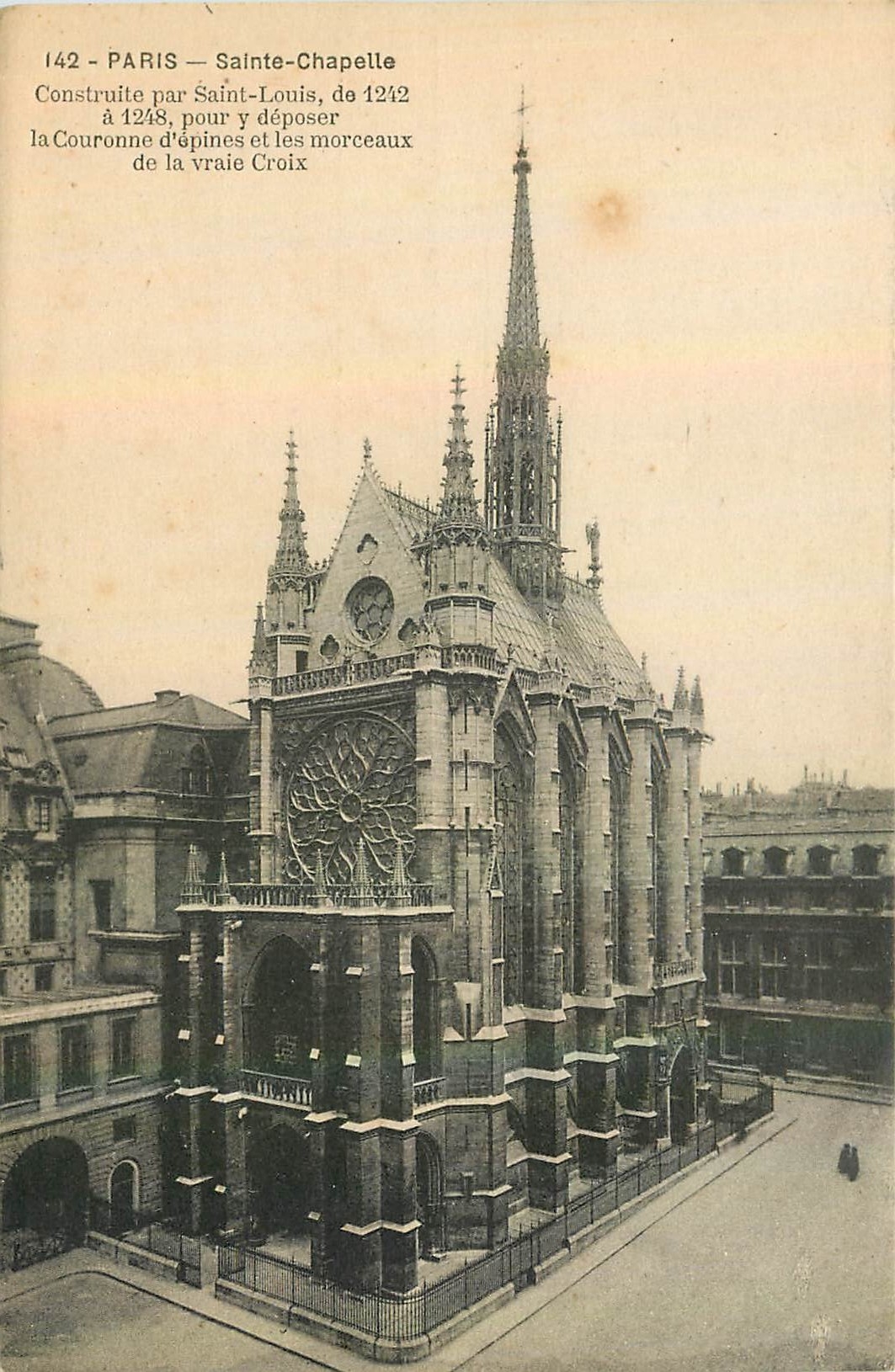CPA Paris Saine Chapelle 