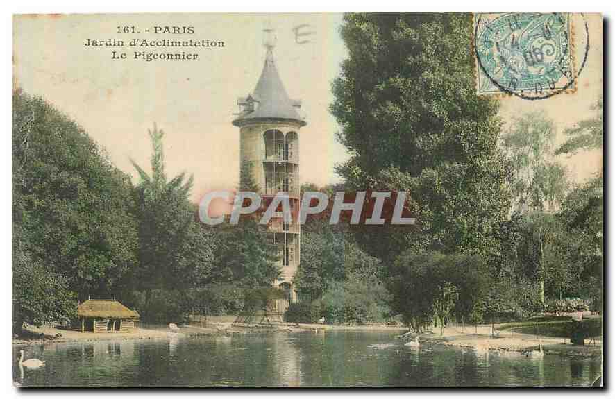 CPA Paris Jardin d'Acclimatation Le Pigeonnier Pigeon