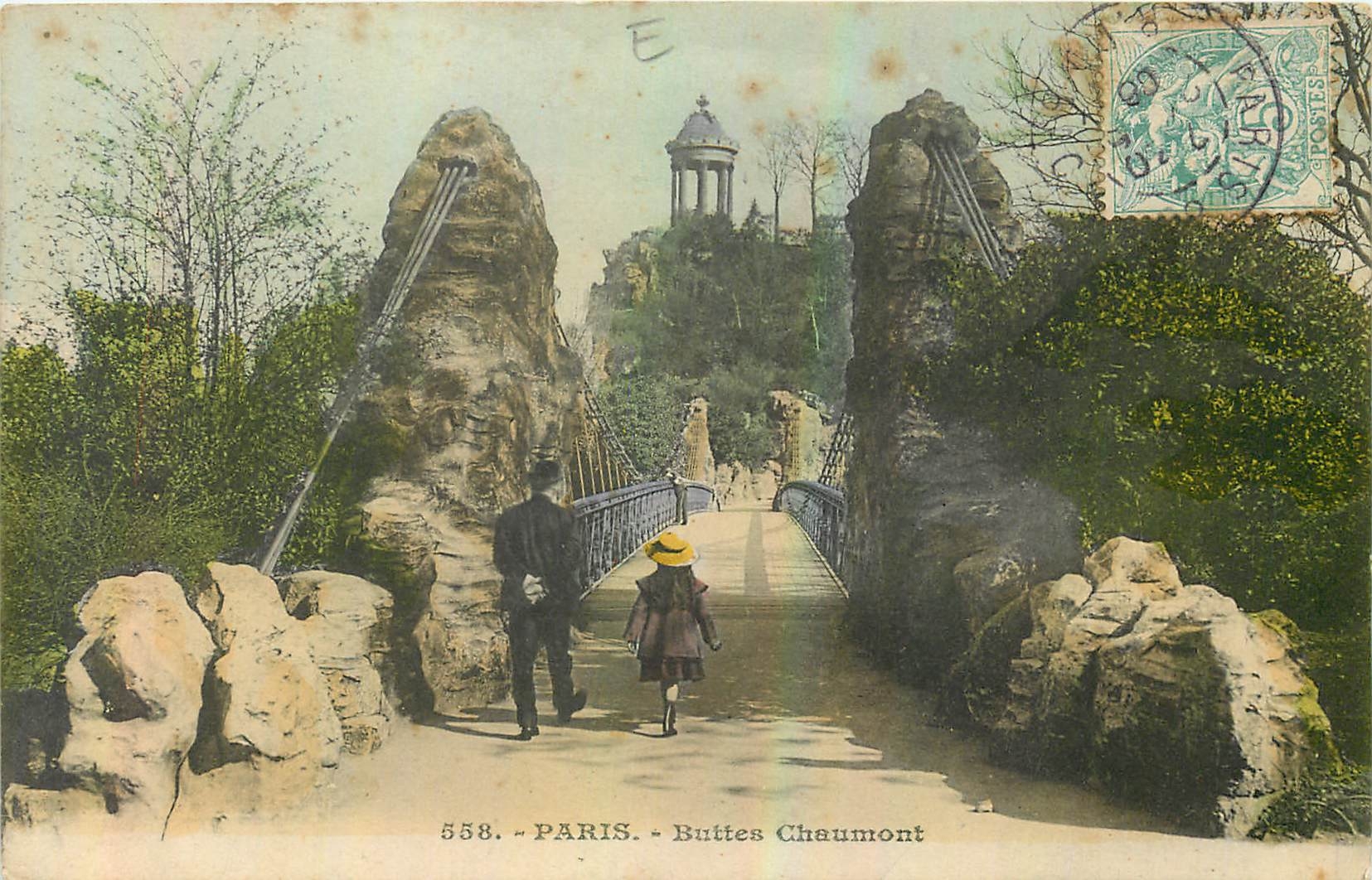 CPA Paris Buttes Chaumont 
