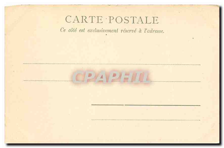 CPA Buttes Chaumont La Lanterne et e Pont suspendu  — Verso