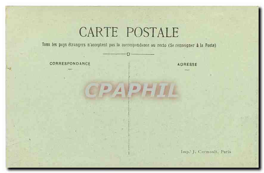 CPA Paris L'Arc de Triomphe du Carrousel  — Rückseite