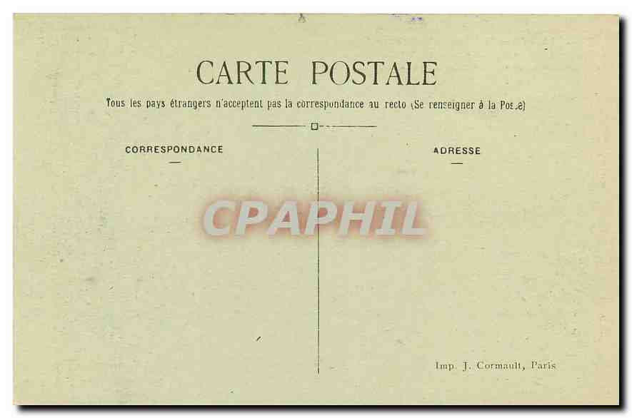 CPA Paris La Place et la Colonne Vendome  — Rückseite