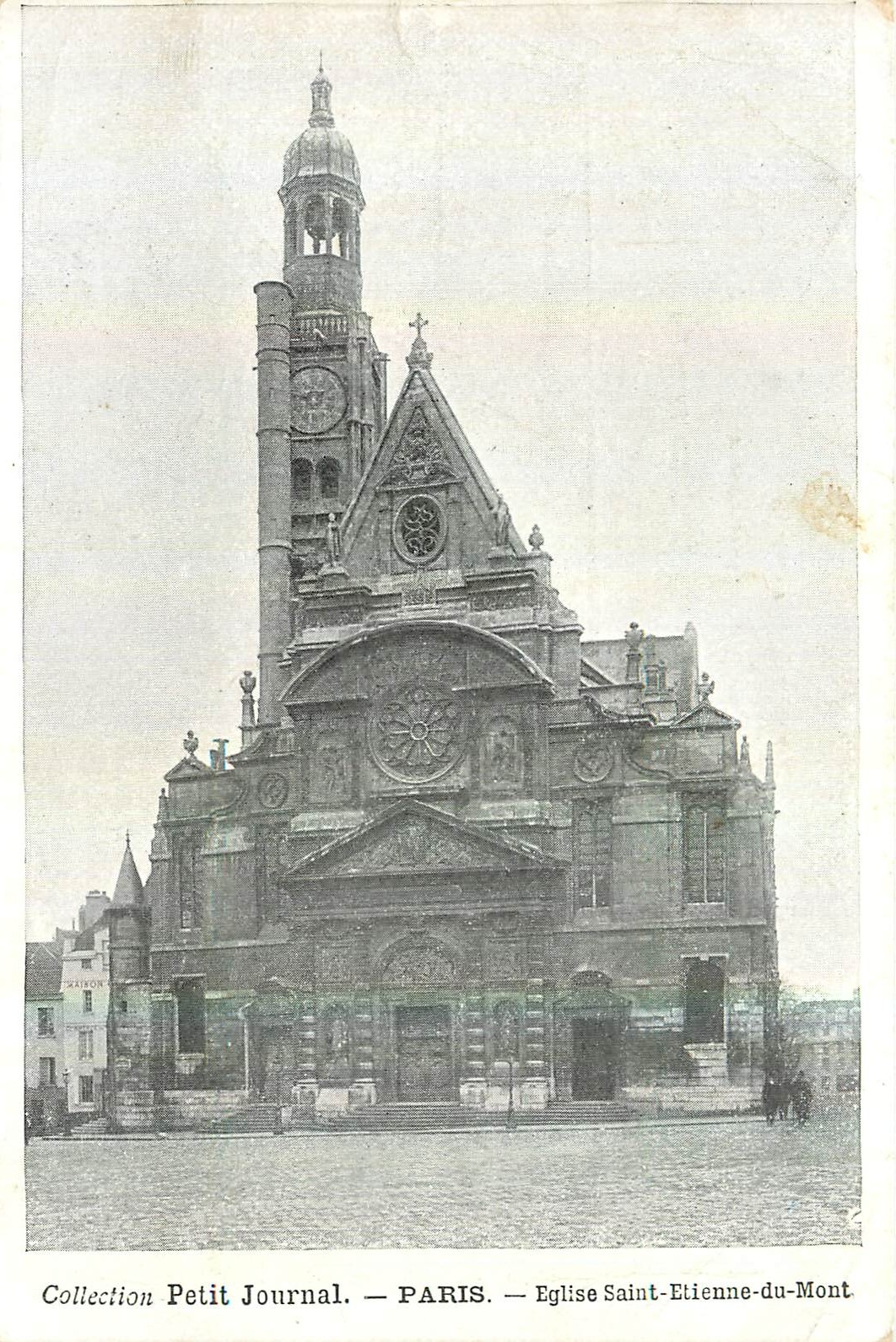 CPA Petit Journal Paris Eglise Saint Etienne du Mont 