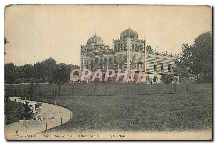 CPA Paris Parc Monisouris l'Observatoire 