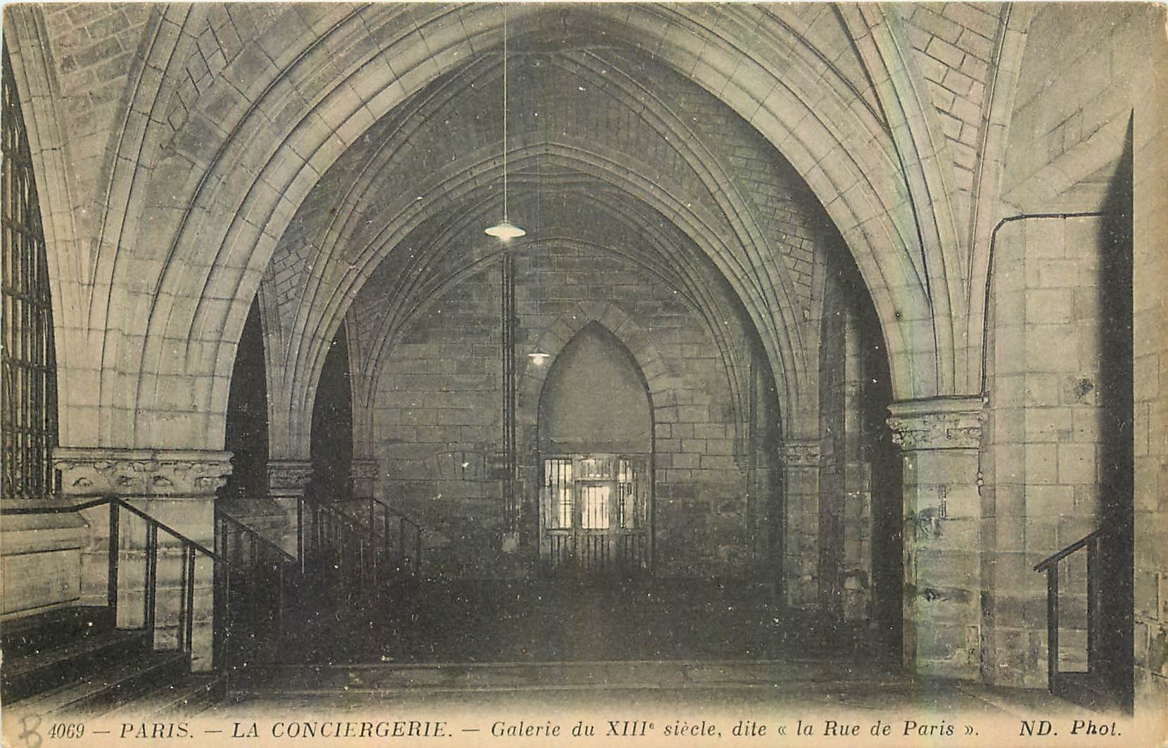 CPA Paris La Conciergerie Galerie 