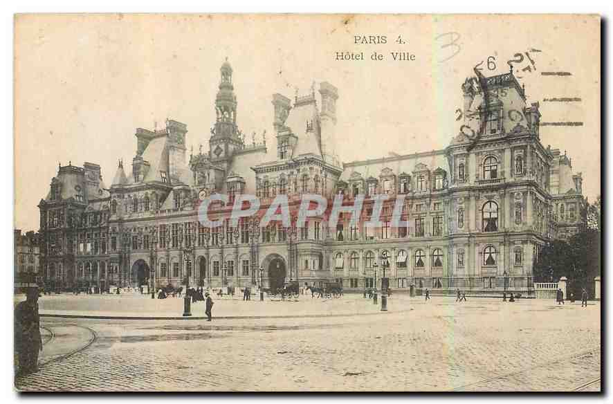CPA Paris Hotel de Ville 