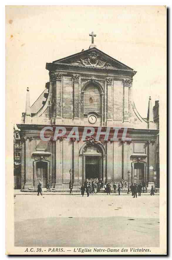 CPA Paris l'Eglise Notre Dame des Victoires 