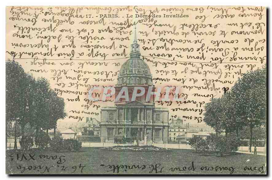 CPA Paris Le Dome des Invalides 