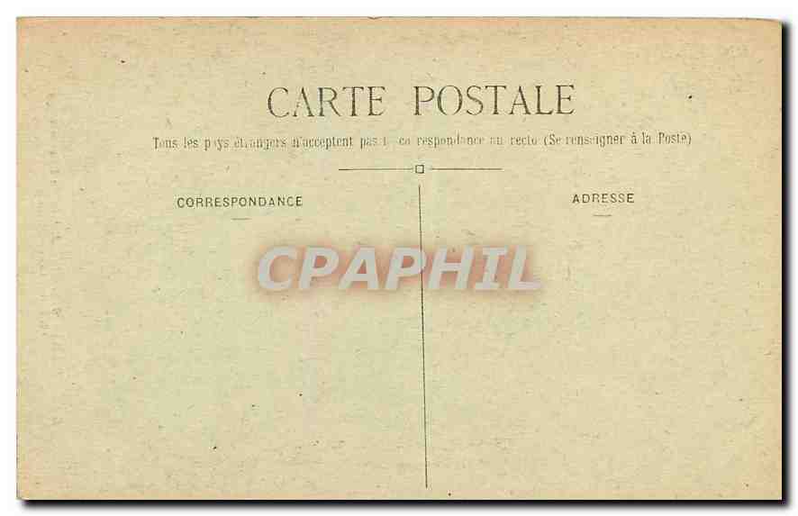 CPA Paris Jardin du Luxembourg La Fontaine de Medicis  — Rückseite