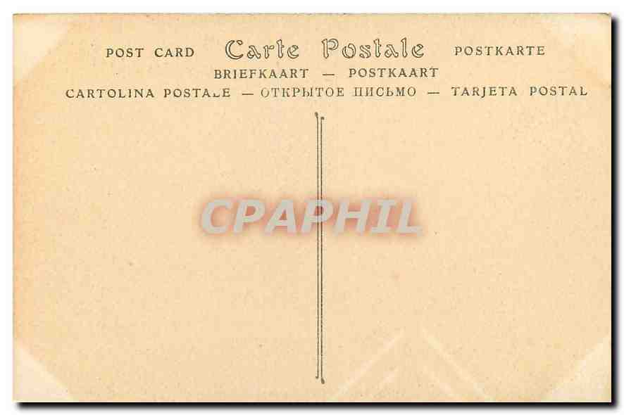 CPA Paris Notre Dame Portail lateral nord  — Verso
