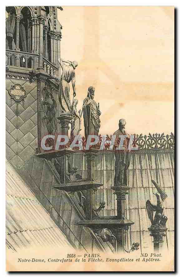 CPA Paris Notre Dame Cotreforts de la Fleche 