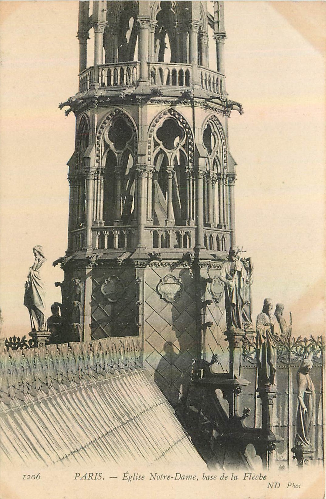 CPA Paris Eglise Notre Dame 