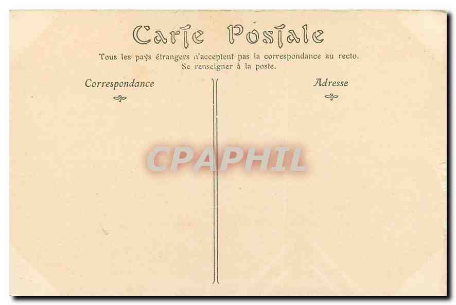 CPA Paris Notre Dame Galerie  — Verso