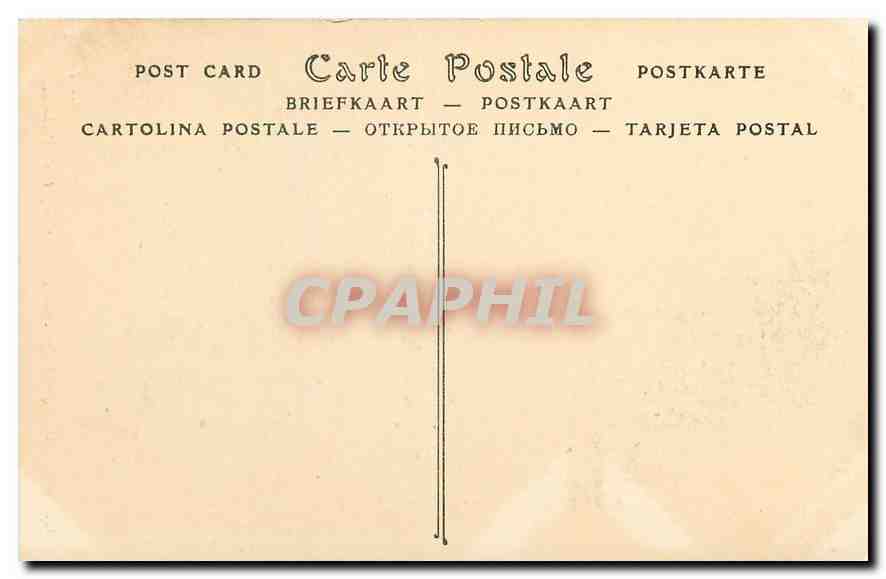 CPA Paris Notre Dame Contreforts de l'Abside  — Rückseite