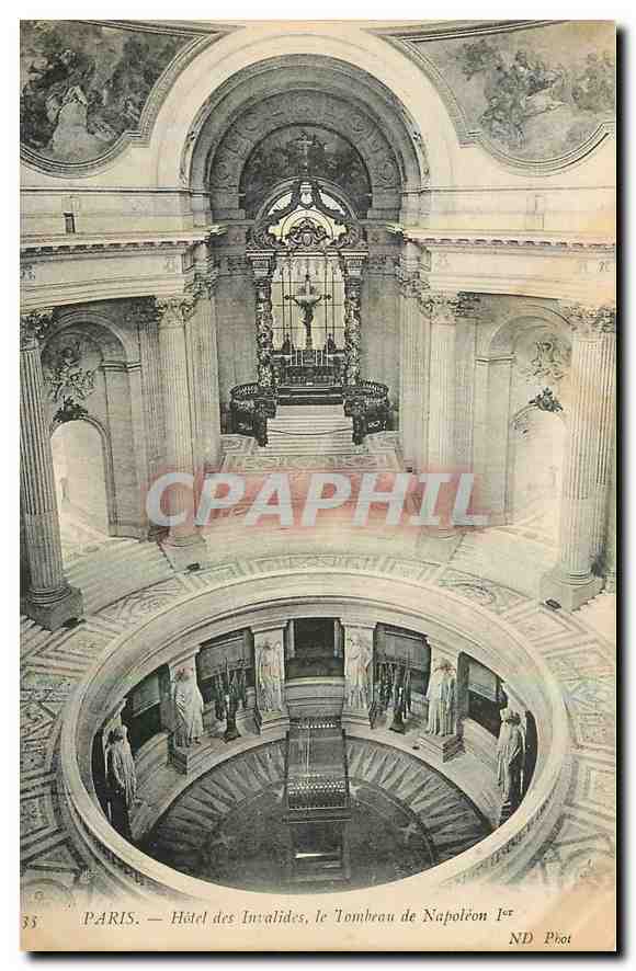 CPA Paris Hotel des Invalides Le Tombeau de Napoleon I 