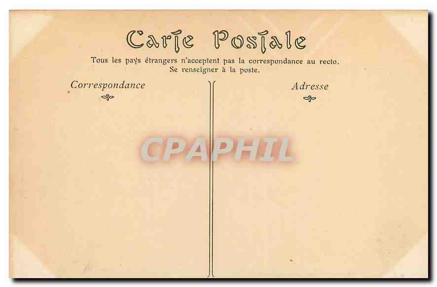 CPA Paris Hotel des Invalides Le Tombeau de Napoleon I  — Rückseite