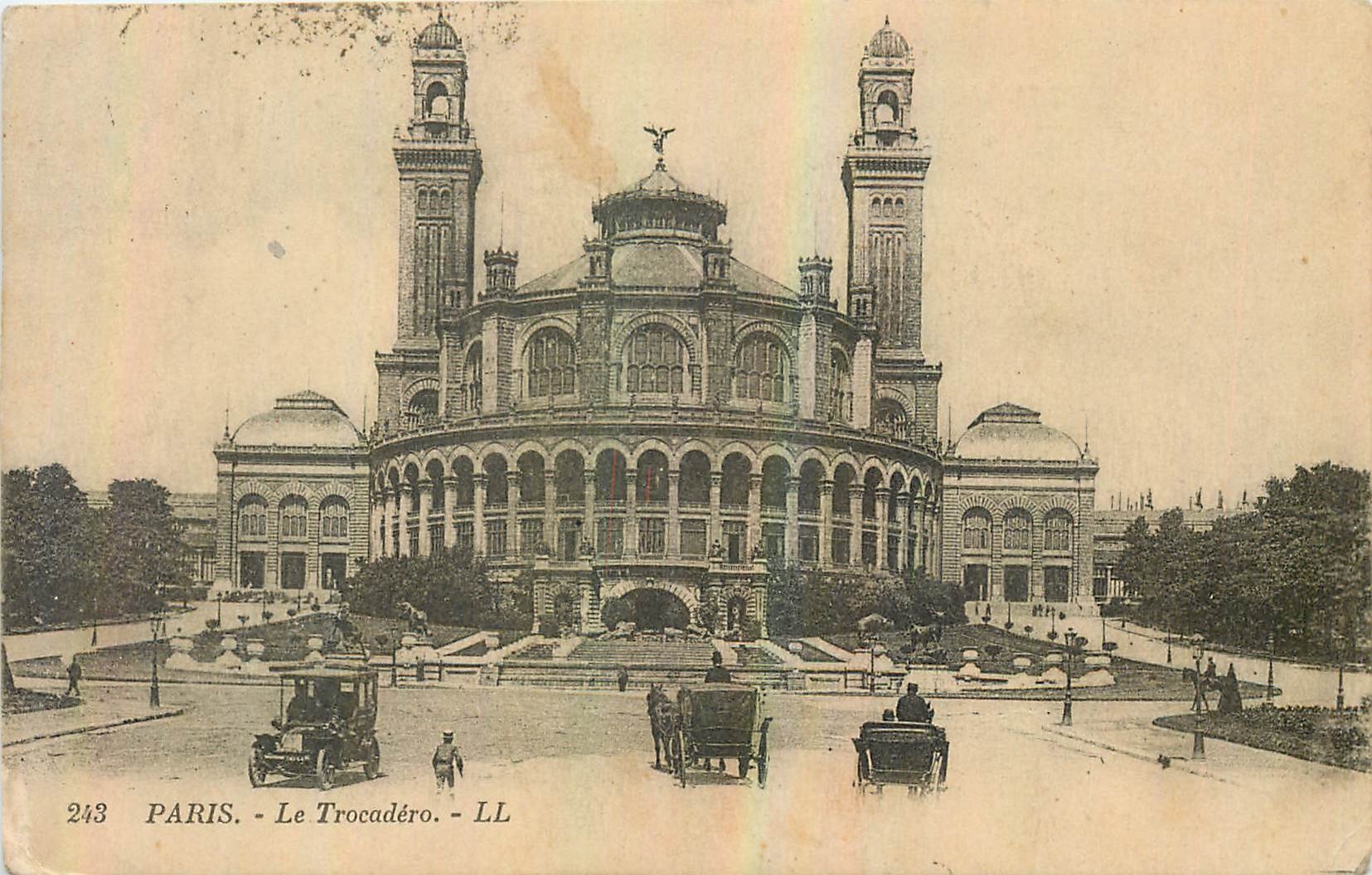 CPA Paris Le Trocadero 