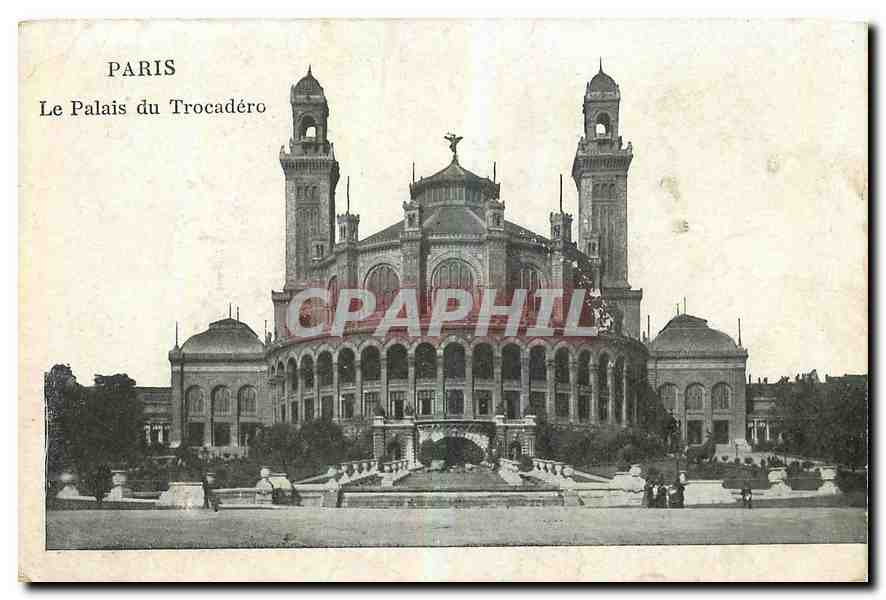CPA Paris Le Palais du Trocadero 