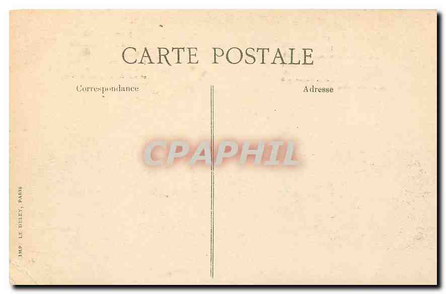 CPA Paris Place de la Bastille La Colonne de Juillet — Rückseite