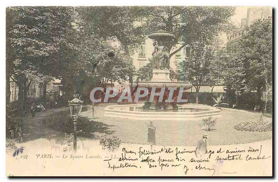 CPA Paris Le Square Louvois 