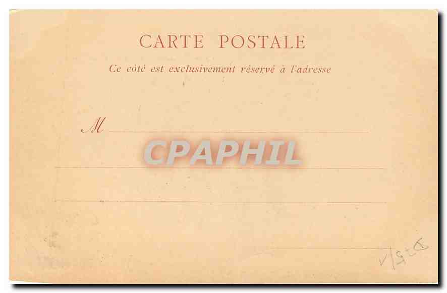 CPA Paris la Place Vendome  — Rückseite