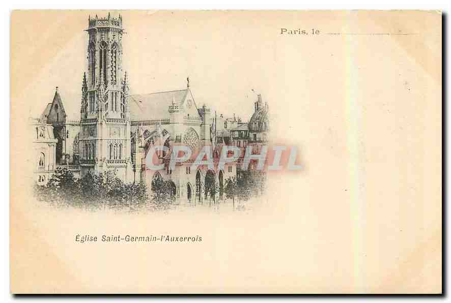 CPA Paris l'Eglise Saint Germain l'Auxerrois 