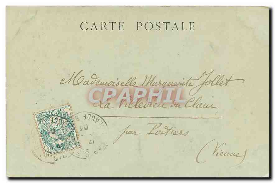 CPA Paris le Nouveau Louvre  — Rückseite