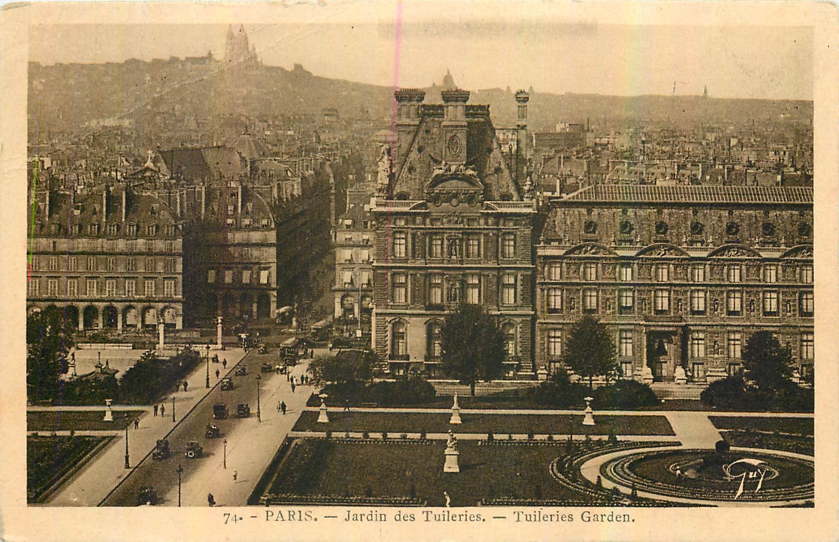 CPA Paris Jardin des Tuileries 