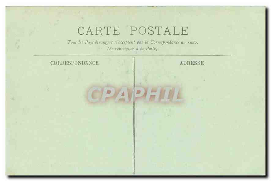 CPA Paris Musee du Louvre la Victoire de Samothrace et la Facade du Tresor des Cnidiens  — Rückseite