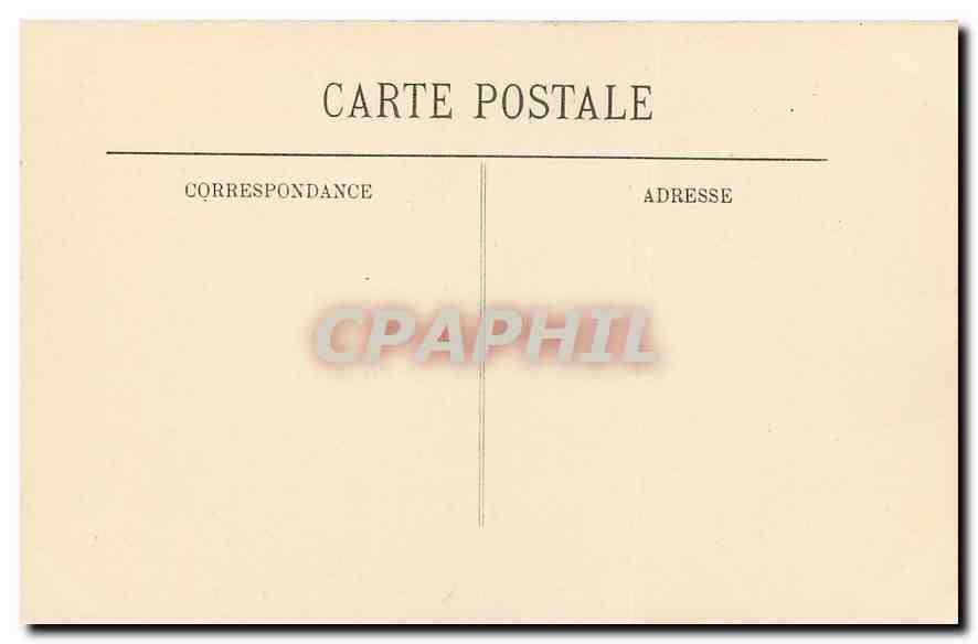 CPA L'Abbaye de Saint Denis Portail porche central  — Verso