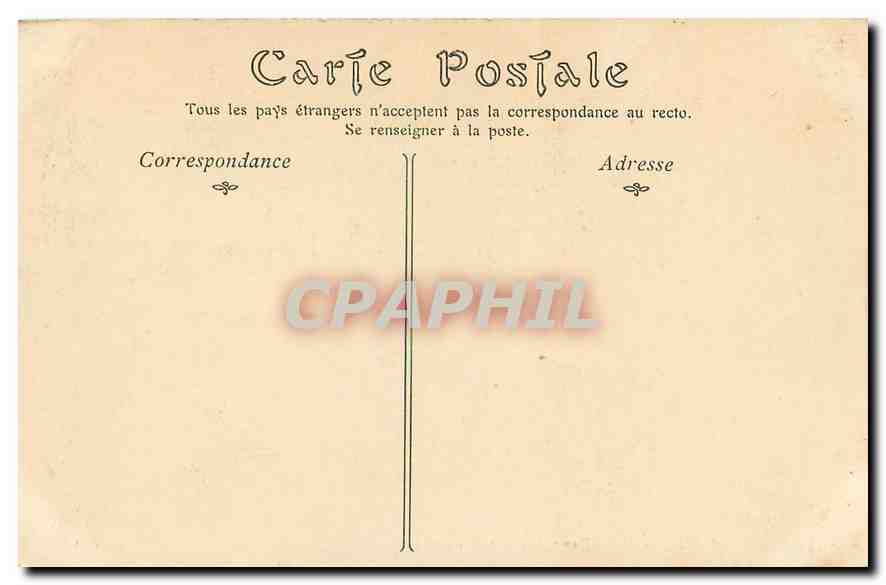 CPA Paris Notre Dame le Pourtour du Choeur  — Rückseite