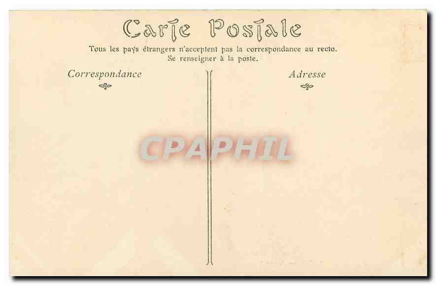 CPA Paris Notre Dame les Stalles di Choeur  — Rückseite