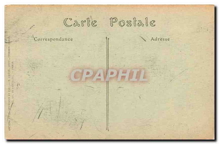 CPA Paris Monument eleve a la memoire de Gambetta groupe principal  — Rückseite