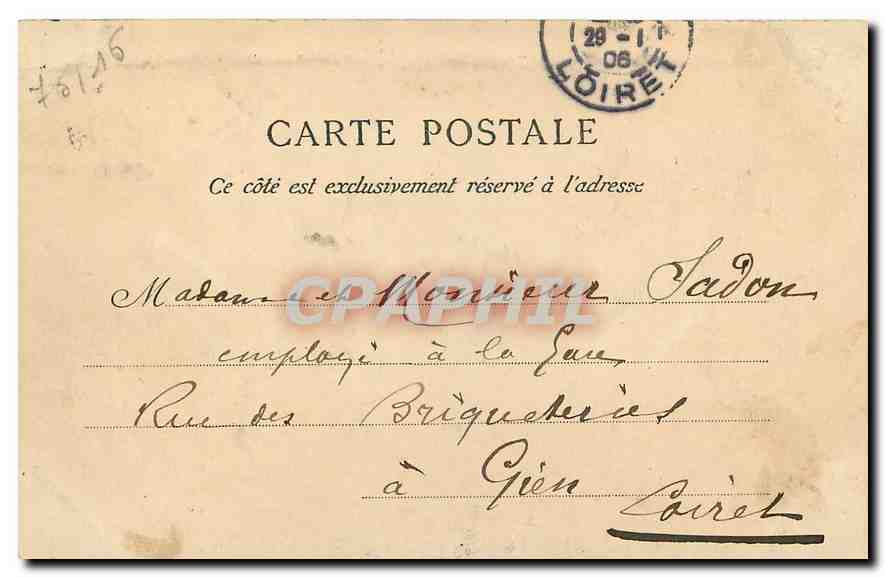 CPA Paris Bois de Boulogne Chalet du Cycle  — Rückseite