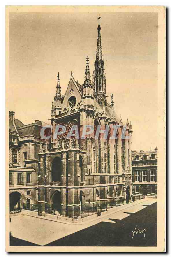 CPA Paris en flanant La Sainte Chapelle 