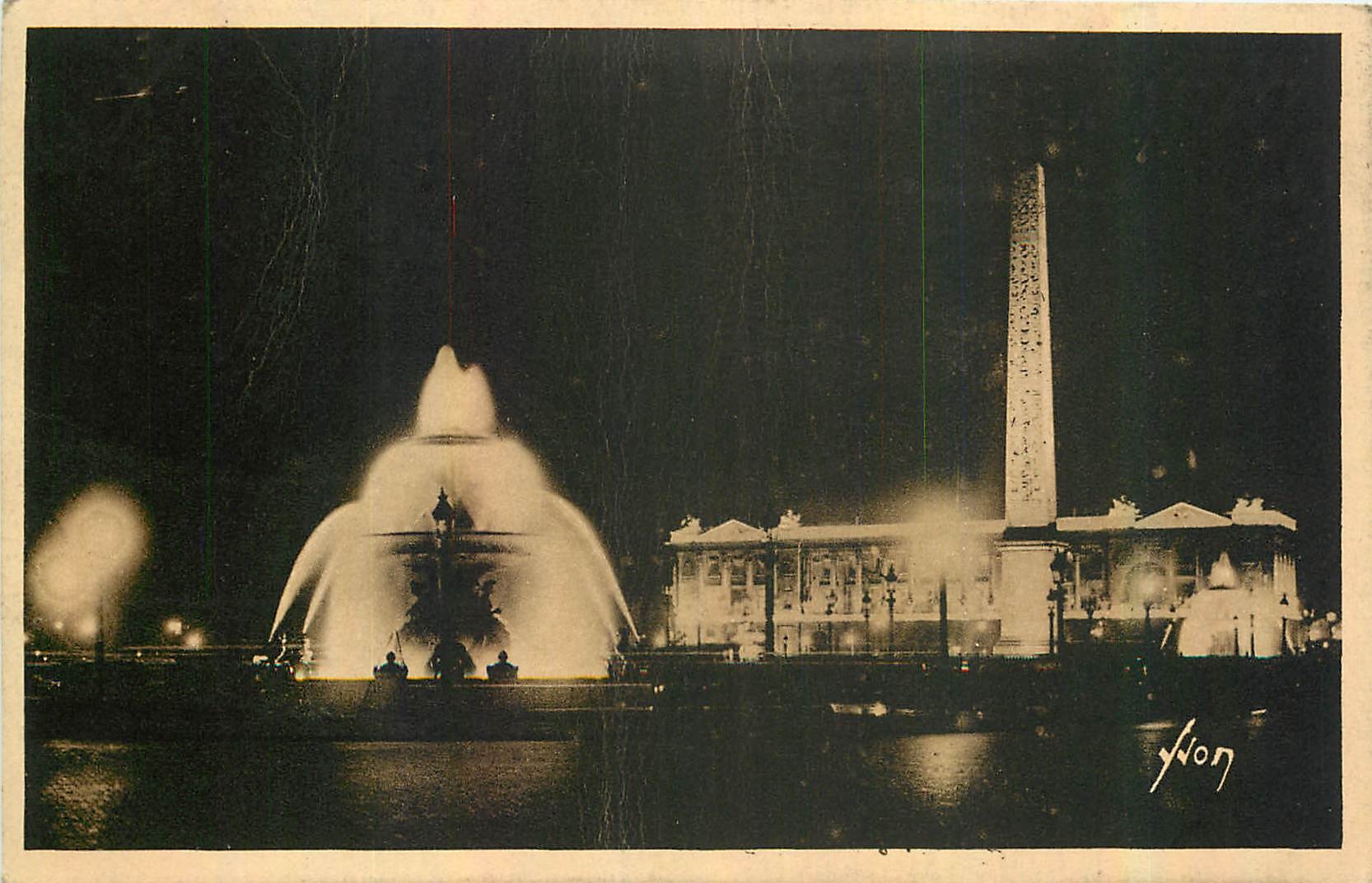 CPA Paris en flanant Place de la Concorde 