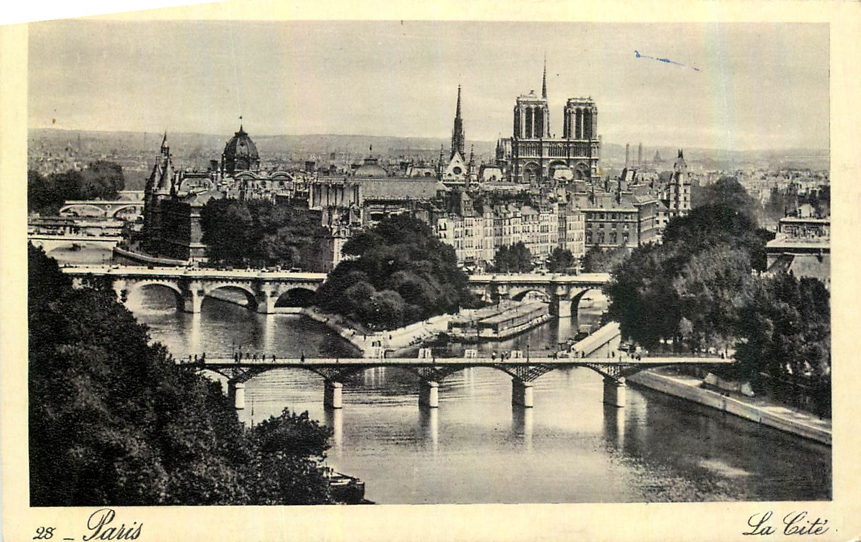 CPA Paris la Cite 