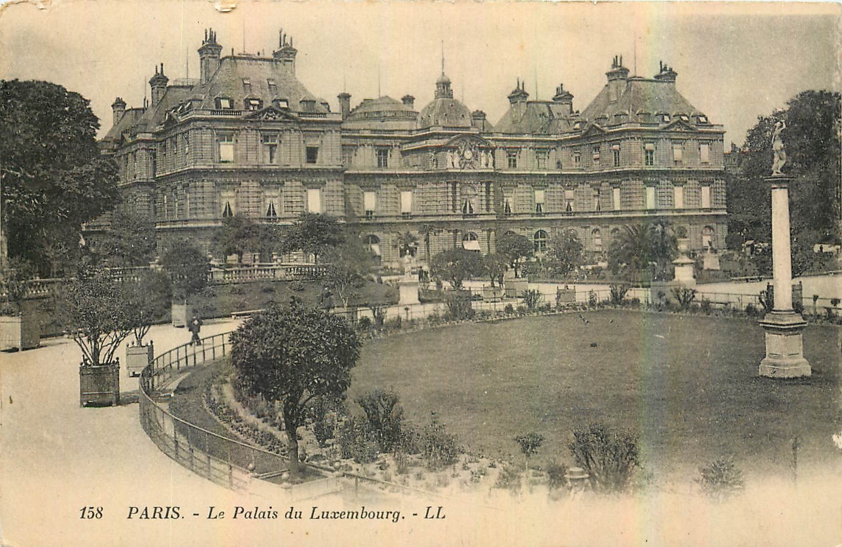 CPA Paris Le Palais du Luxembourg 