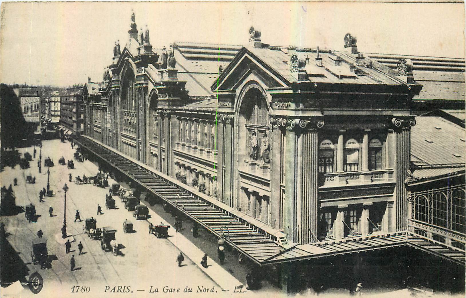 CPA Paris La Gare du Nord 
