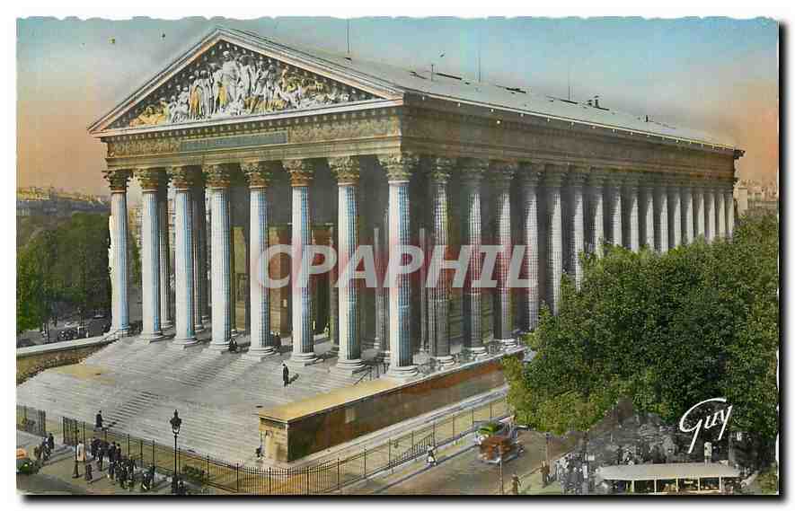 CPA Paris et ses Merveilles Eglise de la Madeleine 