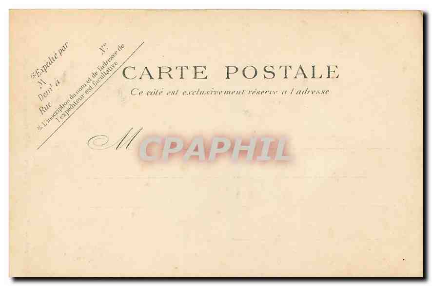 CPA Paris L'Eglise Sainte Elisabeth  — Rückseite