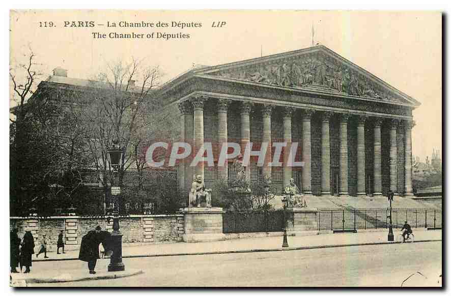 CPA Paris La Chambre des Deputes 