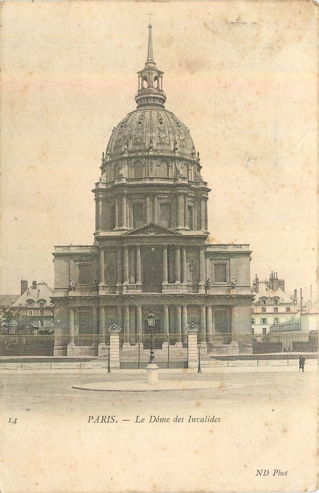 CPA Paris le Dome des Invalides 