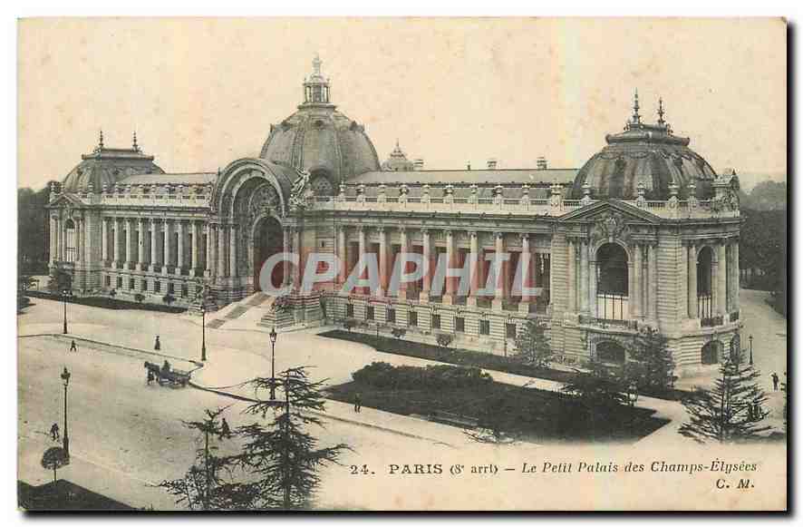 CPA Paris Le Petit Palais des Champs Elysees 