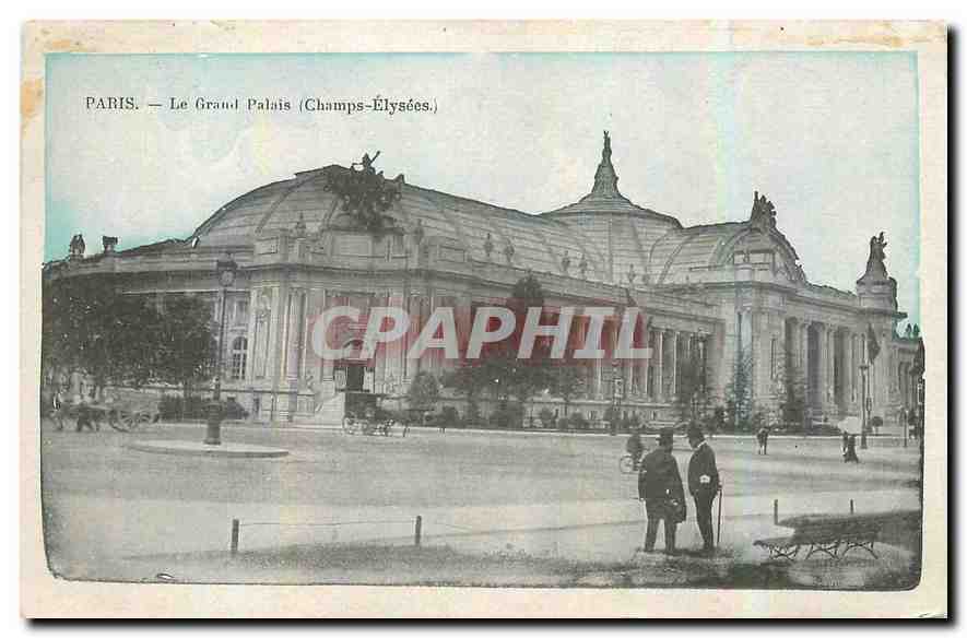 CPA Paris Le Grand Palais Champs Elysees 