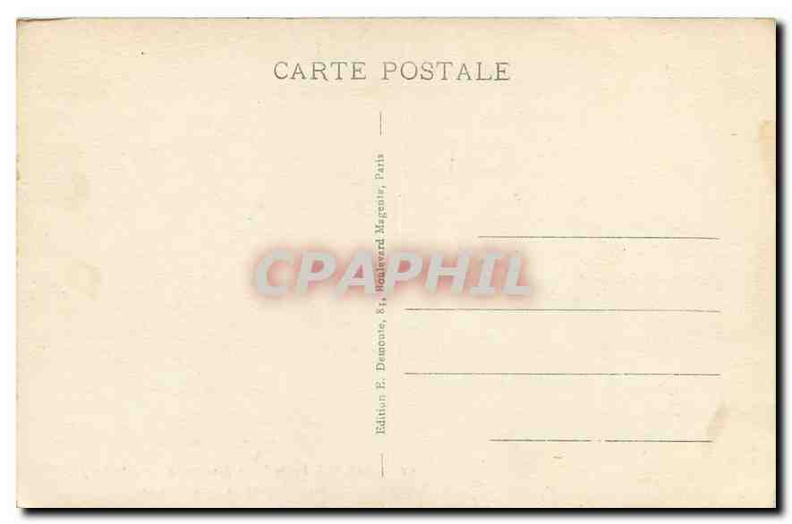 CPA Paris Eglise Saint Etienne du Mont Le Jube  — Rückseite