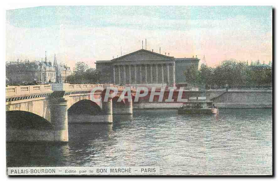 CPA Palais Bourbon Paris