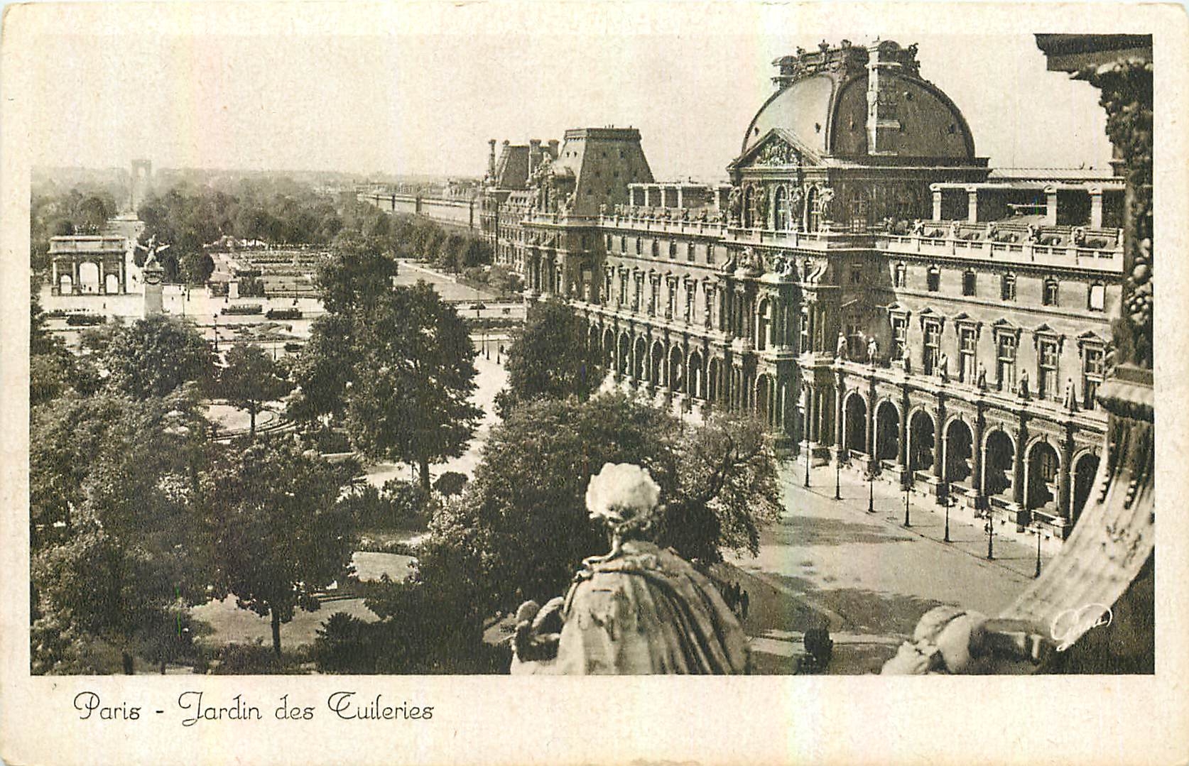 CPA Paris Jardin des Tuileries 